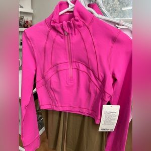 Lululemon Define Cropped Half Zip